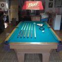 Nice Olhausen 8' Pool Table For Sale
